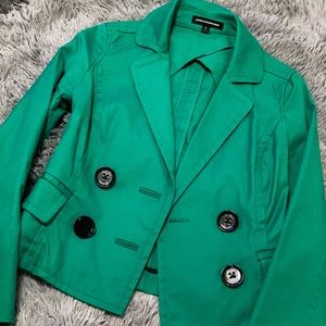 Express blazer green size 0